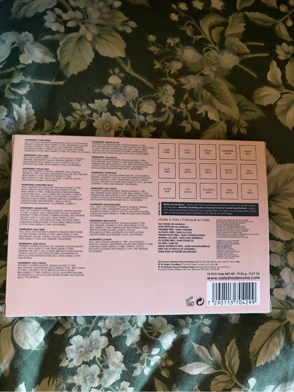 Natasha Denona retro glam palette- Multi-Shade Matte & Shimmer new in box. - Picture 7 of 7